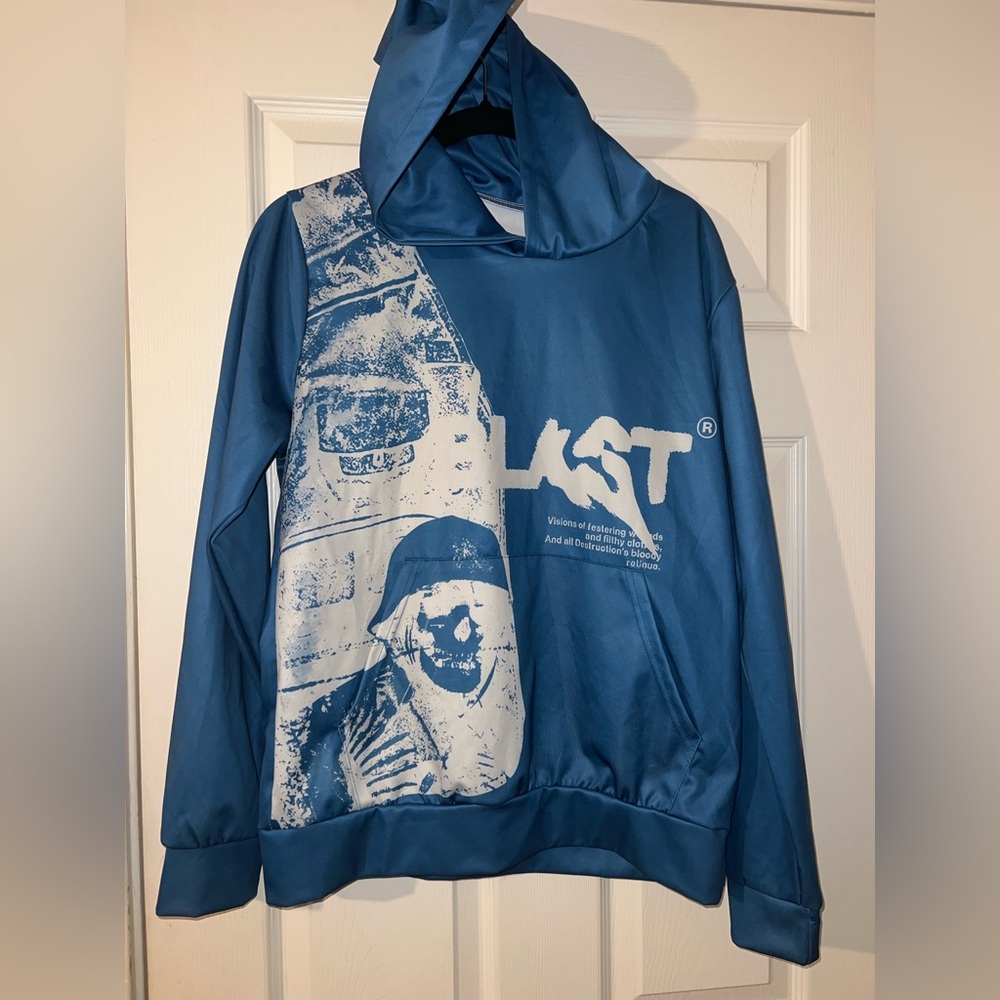 Obenie Retro Y2K Hoodie men’s size M - Picture 2 of 8